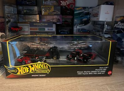 Hot wheels advan racing set