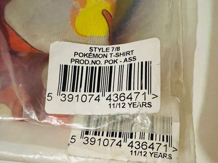 From 1999 Official License Pokemon t-shirts 9 pieces
