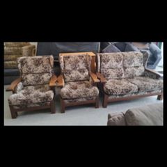 Fire side armchairs
