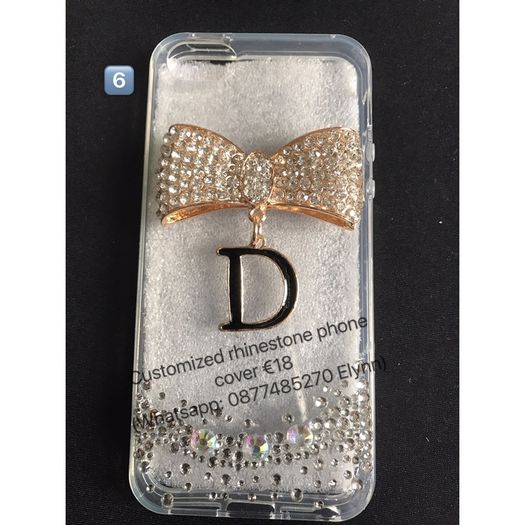 Bling bling customized phone cover (any model)