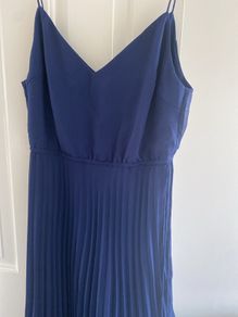 Beautiful Navy thin strap dress