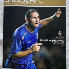2005 Chelsea v Anderlecht - UEFA Champions League Programme
