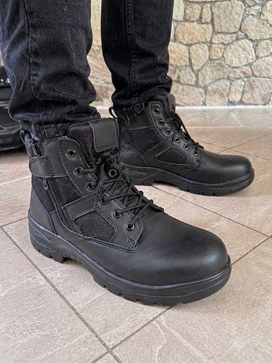 Cofra Safety Boots Size 43 (UK 9) Black Leather Work Boots