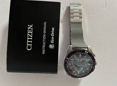 Citizen Mens Promaster Navihawk Blue Angels Eco-drive Watch Solar Powered