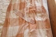 Lined voile tab top  curtains