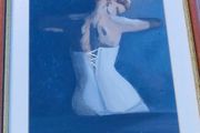 Female study Oil on Board