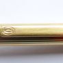 Vintage Must de Cartier Gold Plate Godron 1980-88 Cartier Ballpoint Pen Gold Plate Image 5
