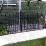 Black Heavy Wrought Iron Gates Image 2