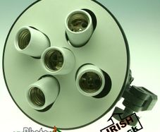 5 in 1 E27 Bulb Holder Adapter for Studio