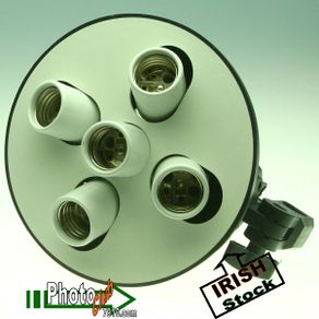 5 in 1 E27 Bulb Holder Adapter for Studio