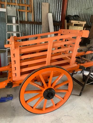 Donkeys cart