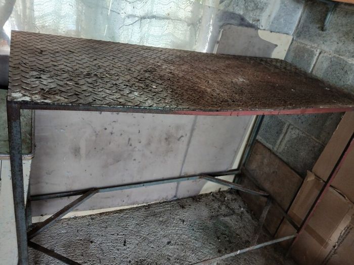 Welders steel work bench