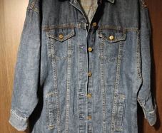 Zara denim oversize jacket, size M