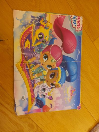 Large Shimmer and Shine Floor Jigsaw Puzzle Clementoni 30 pieces