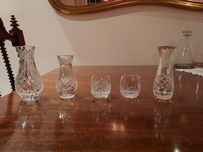 Tyrone crystal bud holders