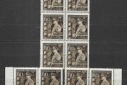 Bohemia and Moravia, hitler german occupation WWII, A. Hitler Birthday Mi. 136