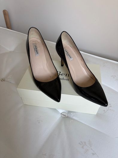 LK Bennett Black Heel Shoe