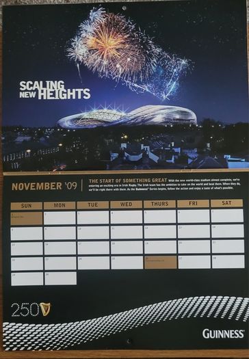 Guinness Calanders