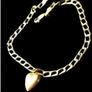 Vintage 9ct & 14ct Heart Charm Bracelet Image 5
