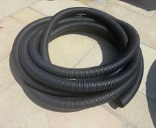 Perforated pipe ( flexible garden drainage pipe / hose 80mm x 19m)