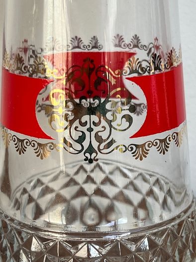 Vintage Italian Glass Decanter by Modder