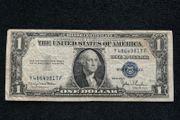 Certificate One dollar Bill from USA blue seal 1935 "D"