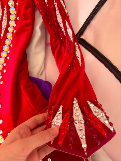 Irish dancing costume