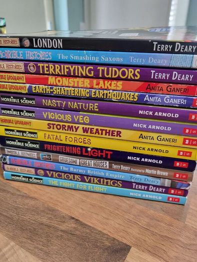 14 x Horrible Histories Books