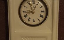 Belleek mantel clock