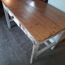 Antique Irish Pin Table 48&3/4" long Image 6