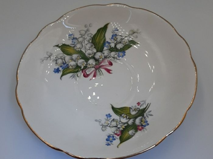 Vintage china milk/cream jug Lily of the valley
