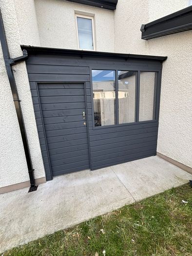 building pergola ,extension, side entry
