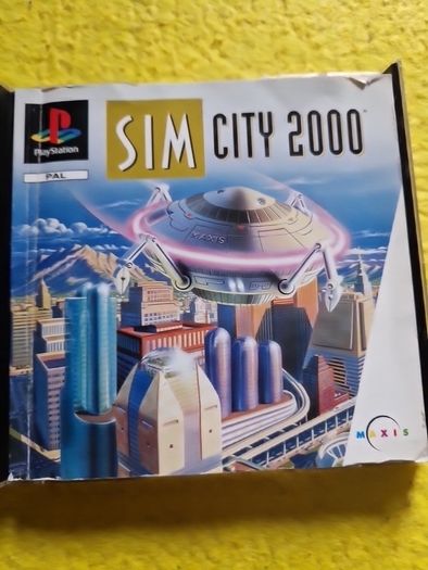 SIMCITY 2000 PlayStation1 Ps1 PlayStation2 Ps2 games Original