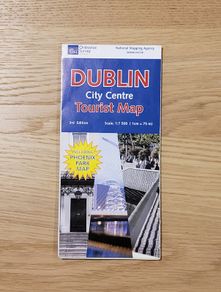 Dublin City Centre Tourist Map - New