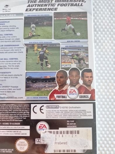 Fifa 2003 Gamecube Nintendo Arcade Retro Games Original