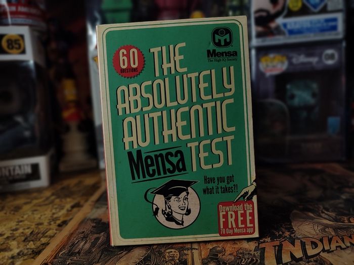 The Absolutely Authentic Mensa Test ! 70th Anniversary Puzzle Tests ! 52 Cards ! 2016 ! Mensa