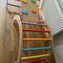 Colourful Wooden Pickler Climbing Triangle Set - 3 Pieces Montessori Play Image 4