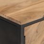 Sideboard 120x30x75 cm Solid Acacia Wood Image 6