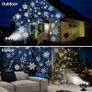 Outdoor Snowflake Projector Lights 4 Head IP44 Waterproof Image 5