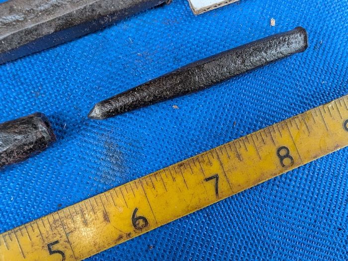5 Metal Chisels / Punches