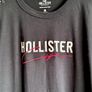 Hollister Black Long Sleeve Logo Top - Size S Image 3