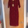Jolie Moi Red   Lace Dress (Lined).  S.16   B.N.W.T. Image 3