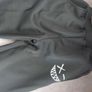 Hooded Black Tracksuit with face in white Image 2