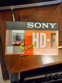 Blank cassette tapes
