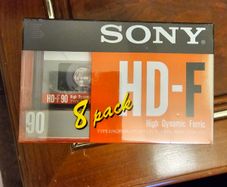 Blank cassette tapes
