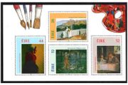 1993 Ireland Irish Impressionism Painters Commemorative Stamps Booklet Pane Mint Never Hinged (MNH). Hibernian HP59