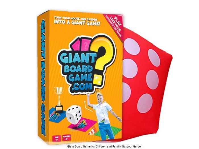 Giant Board Game for Children and Family, Outdoor Garden Entertainment Game