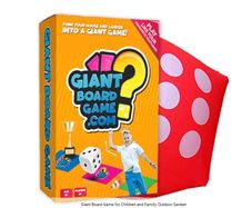Giant Board Game for Children and Family, Outdoor Garden Entertainment Game