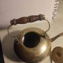 Oriental Brass lovely looking Tea or Coffee Pot. Engraved Indian Pot. Small Vintage Jug. Handmade Image 3