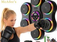 main image for ad Music Boxing Machine  9 Speed Modes LED Wall Punch Pad with Glove